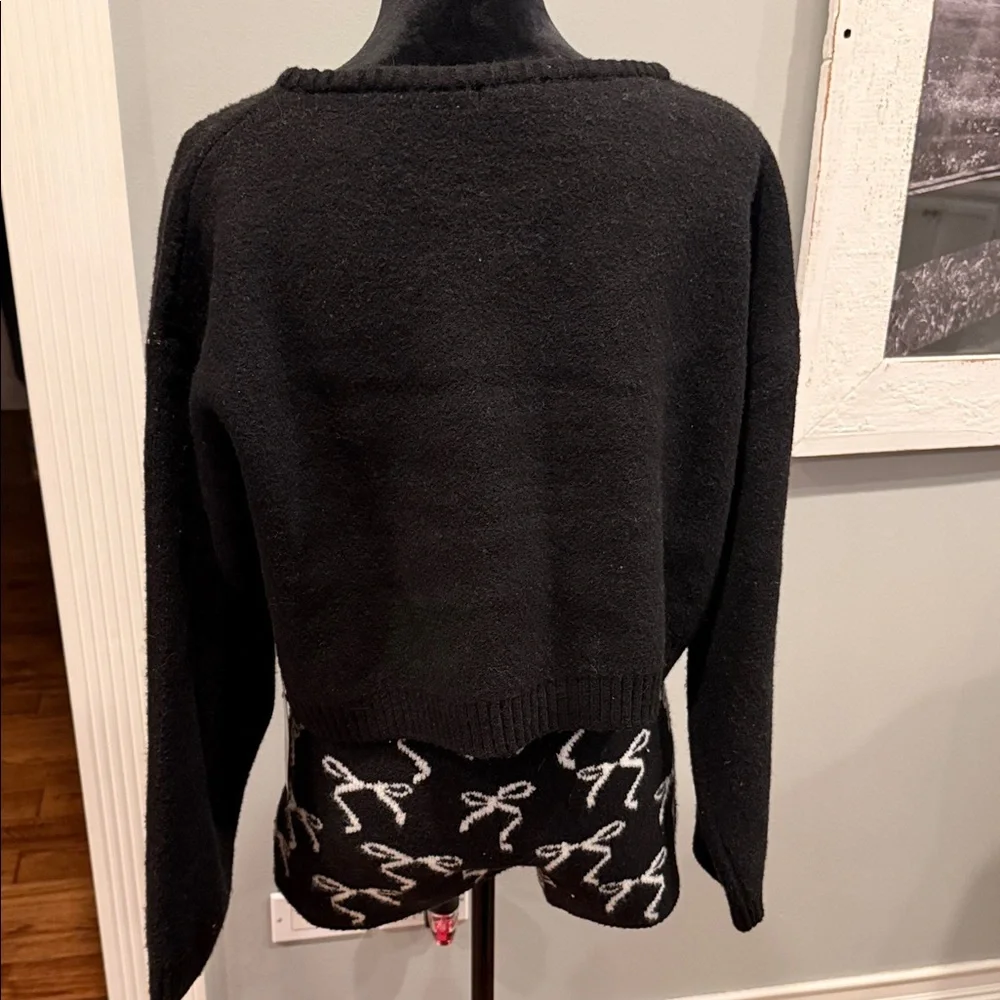 Wild Fable black sweater and shorts set - Picture 5 of 5